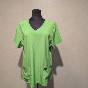 Koi Lime Green Scrub Set